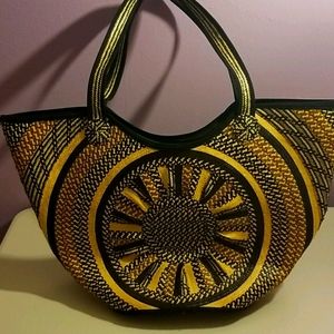 Fancy Straw bag